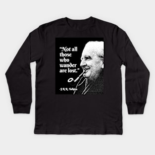 Tolkien Quote Kids Long Sleeve T-Shirt